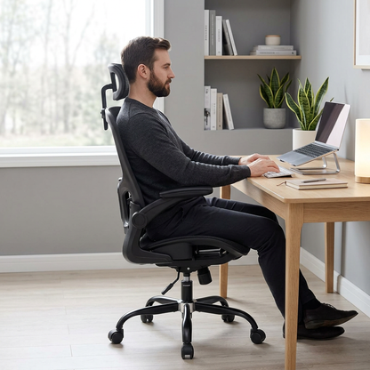 Mécanisme d'inclinaison à 120° de la chaise ergonomique E1S